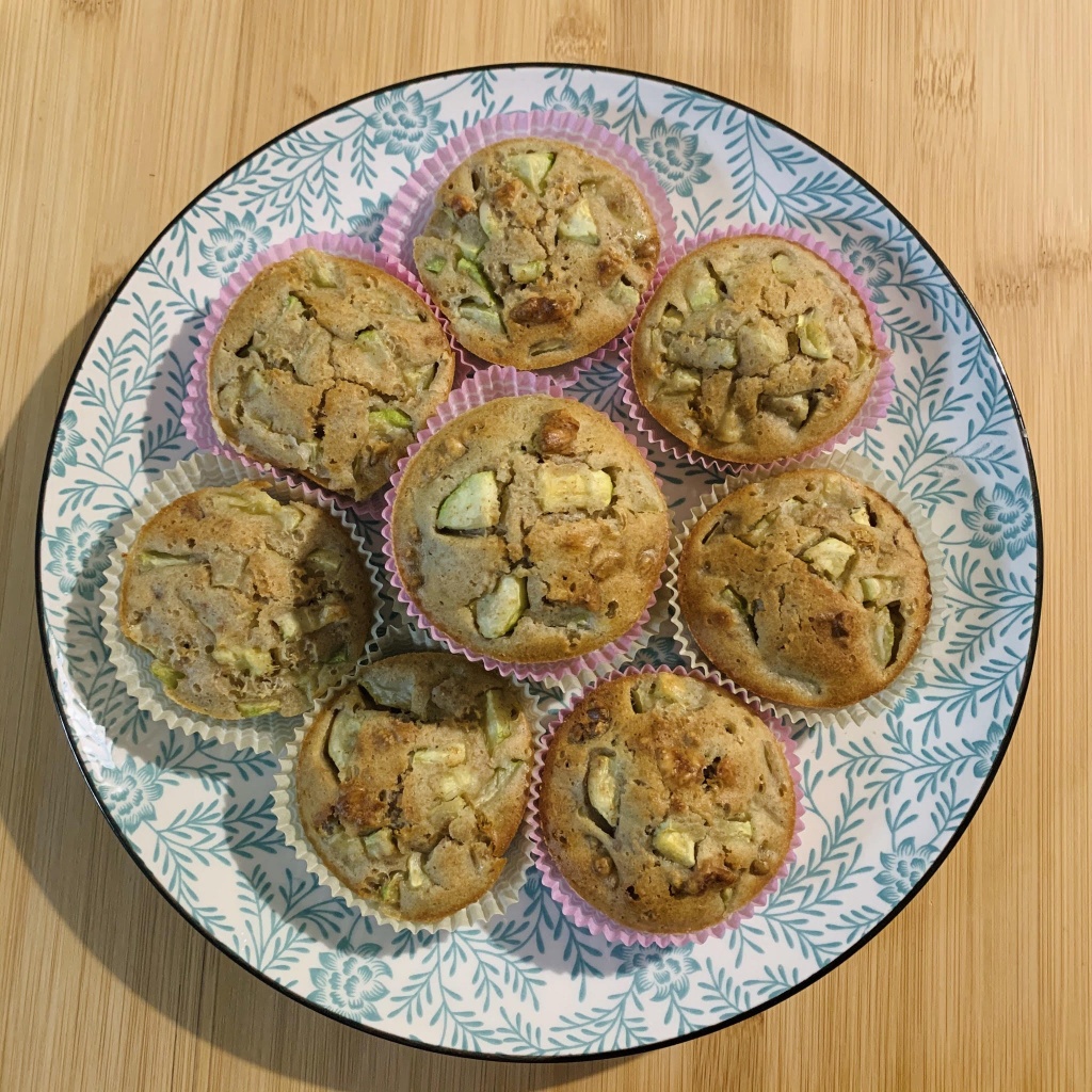 Muffin zucchine e noci 2