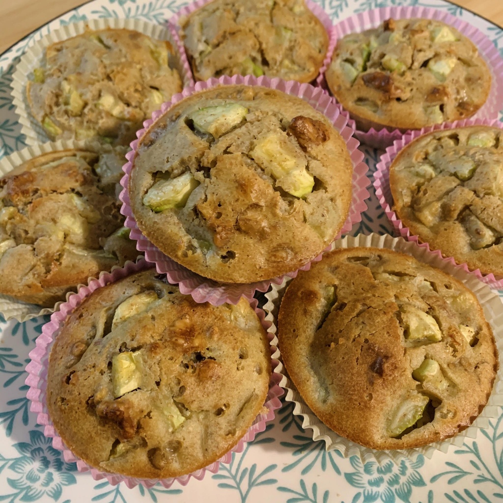 Muffin zucchine e noci