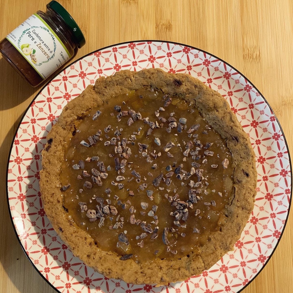 Crostata Morbida Pere e cioccolato