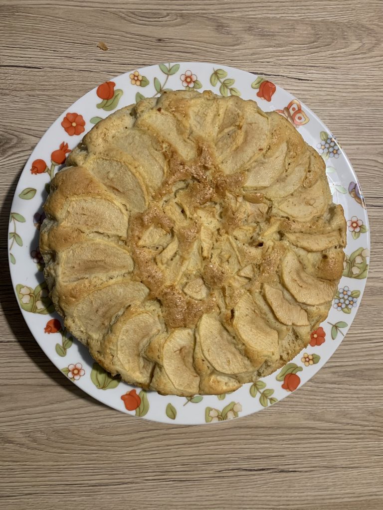 Torta di mele con farina di farro 2 bionutriform