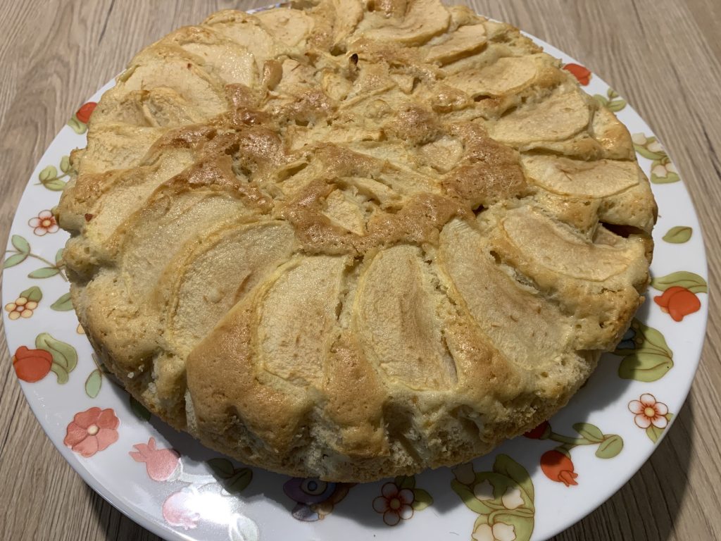 Torta di mele con farina di farro 1 Bionutriform